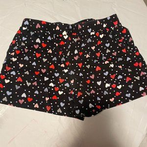 Soft Cuddl Duds Heart Shorts